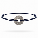 Bracelet Cordon Titan Martelé en titane