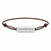 Bracelet Cordon personnalisé en argent massif
