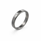 Alliance en titane minimaliste – Bague homme et femme (collection Oui) Adrien Moniquet