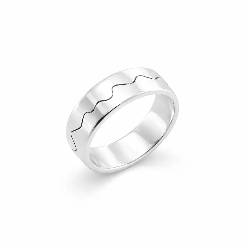 Bague Alpilles en argent Adrien Moniquet