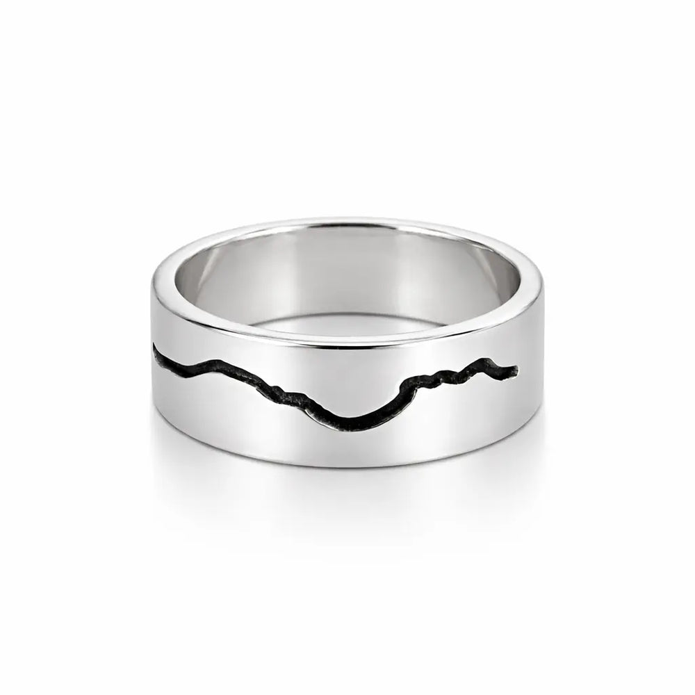 Bague Alpilles en argent Adrien Moniquet