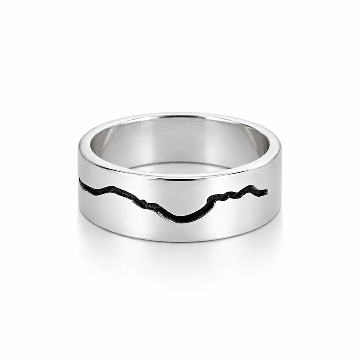 Bague Alpilles en argent Adrien Moniquet