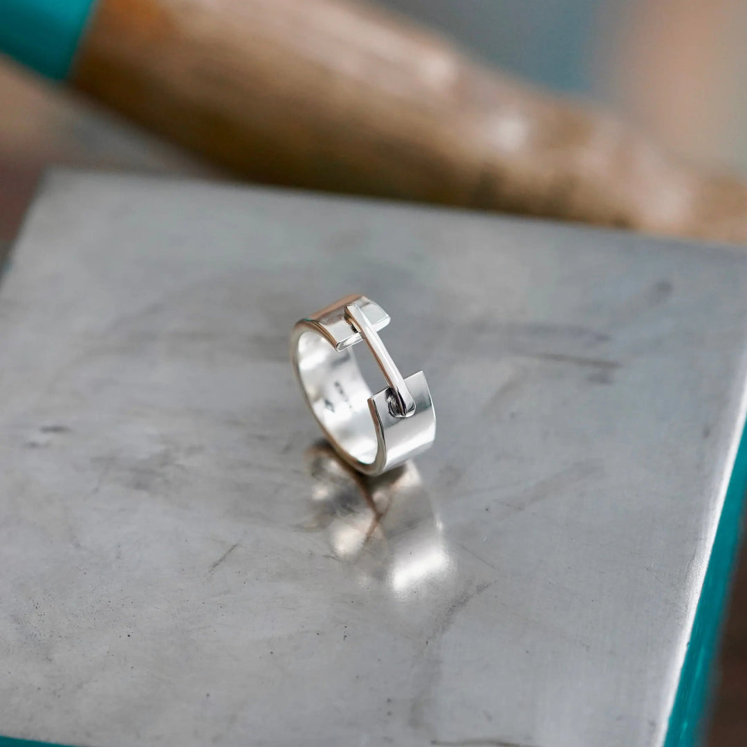 Bague Bianca Argent Adrien Moniquet