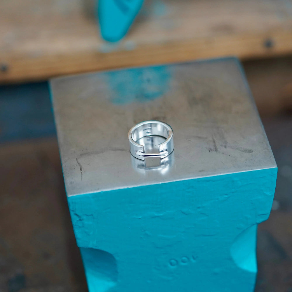 Bague Bianca Argent Adrien Moniquet