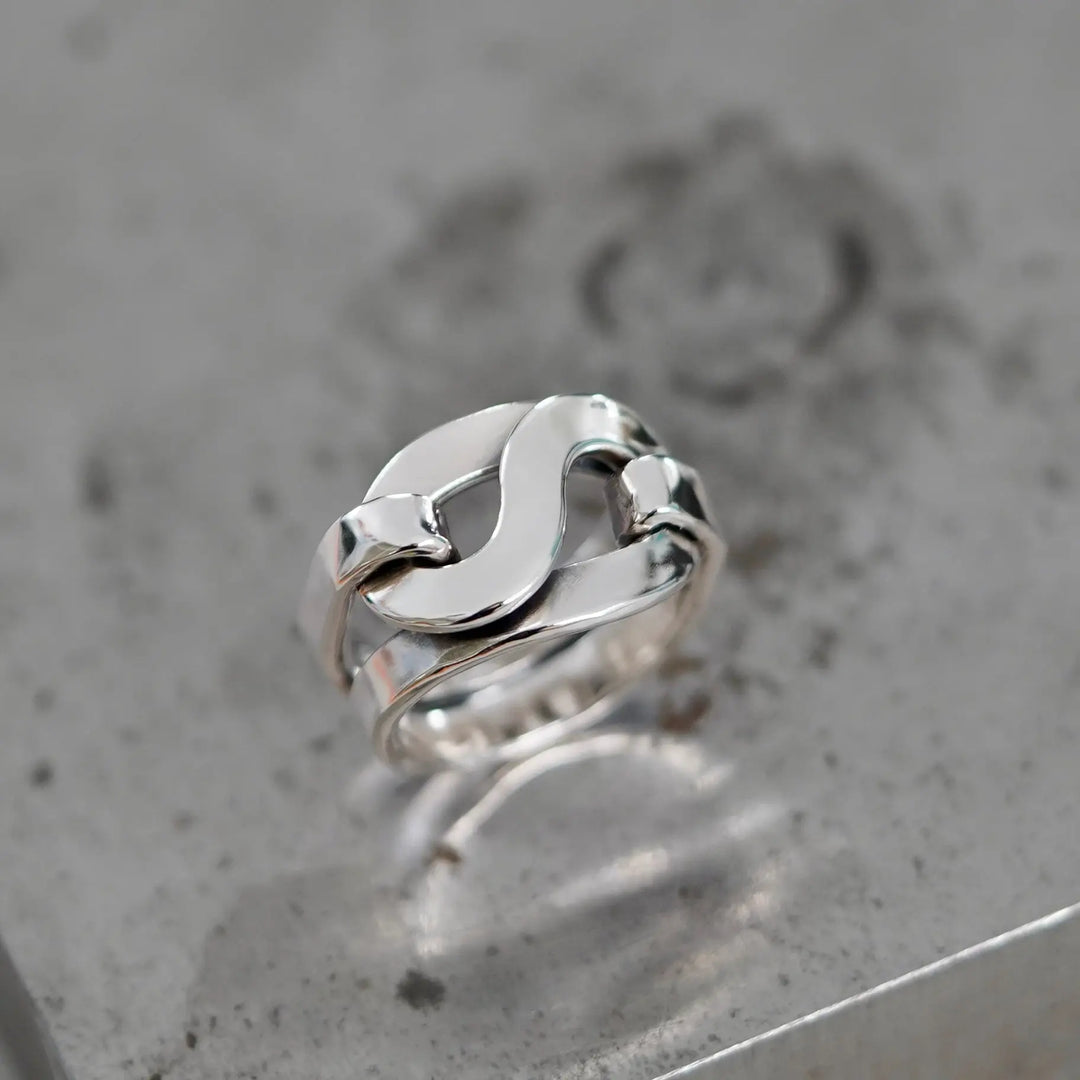 Bague Cacalau Argent Adrien Moniquet