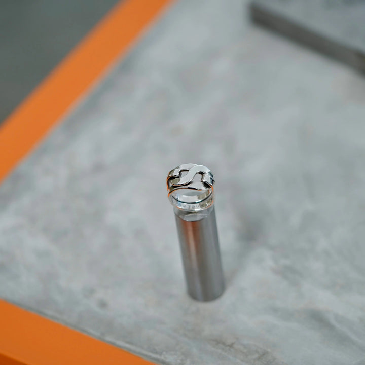 Bague Cacalau Argent Adrien Moniquet