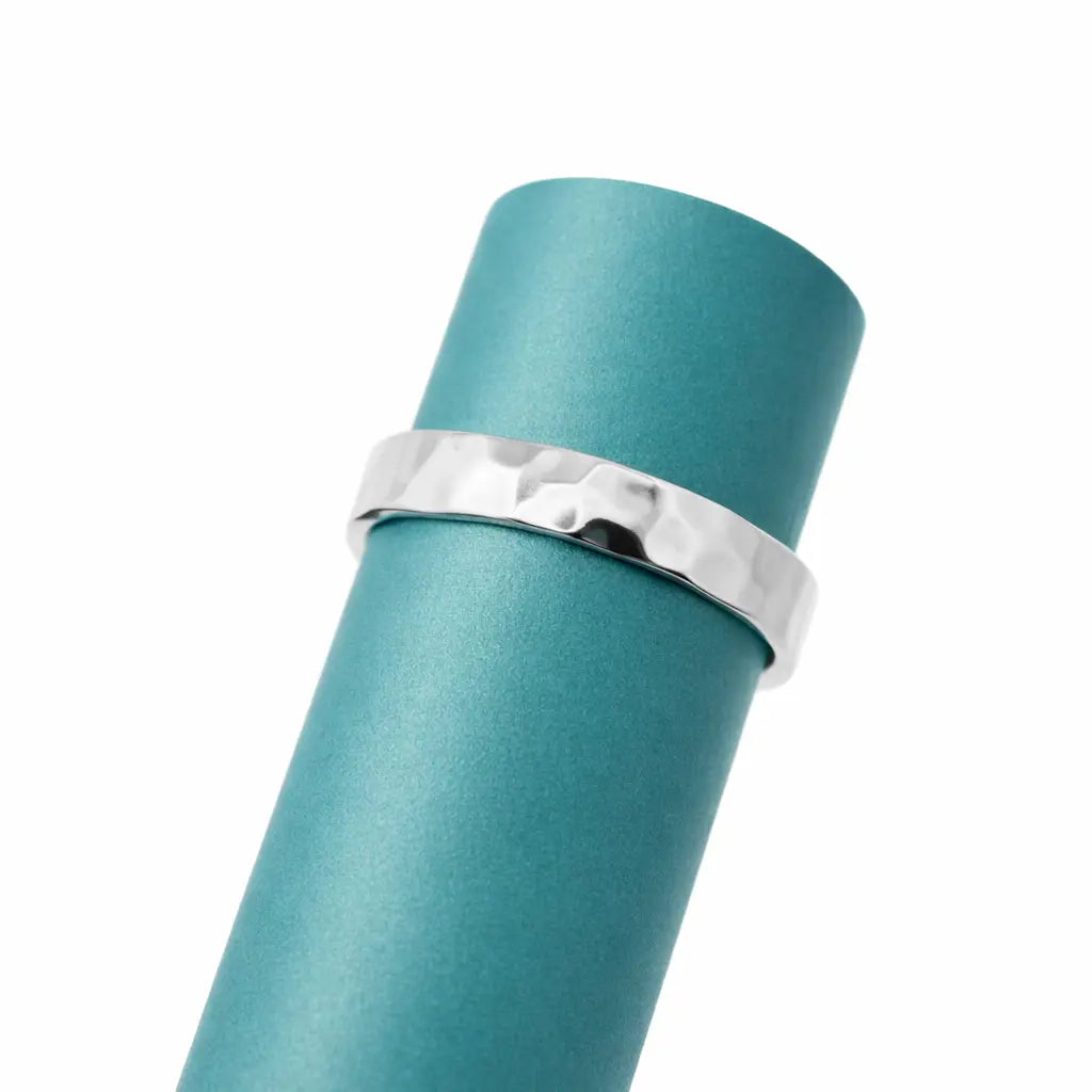 Bague Chimène en argent martelé Adrien Moniquet