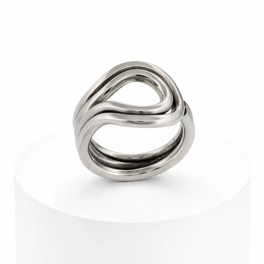 Bague Clarus en argent Adrien Moniquet