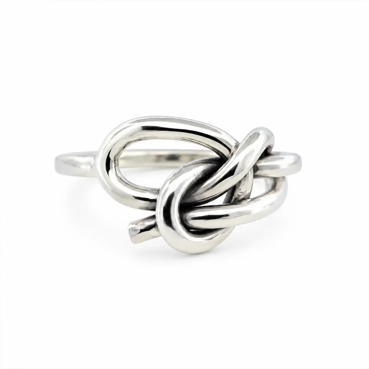 Bague Fine Nœud de Chaise en Argent Massif Adrien Moniquet
