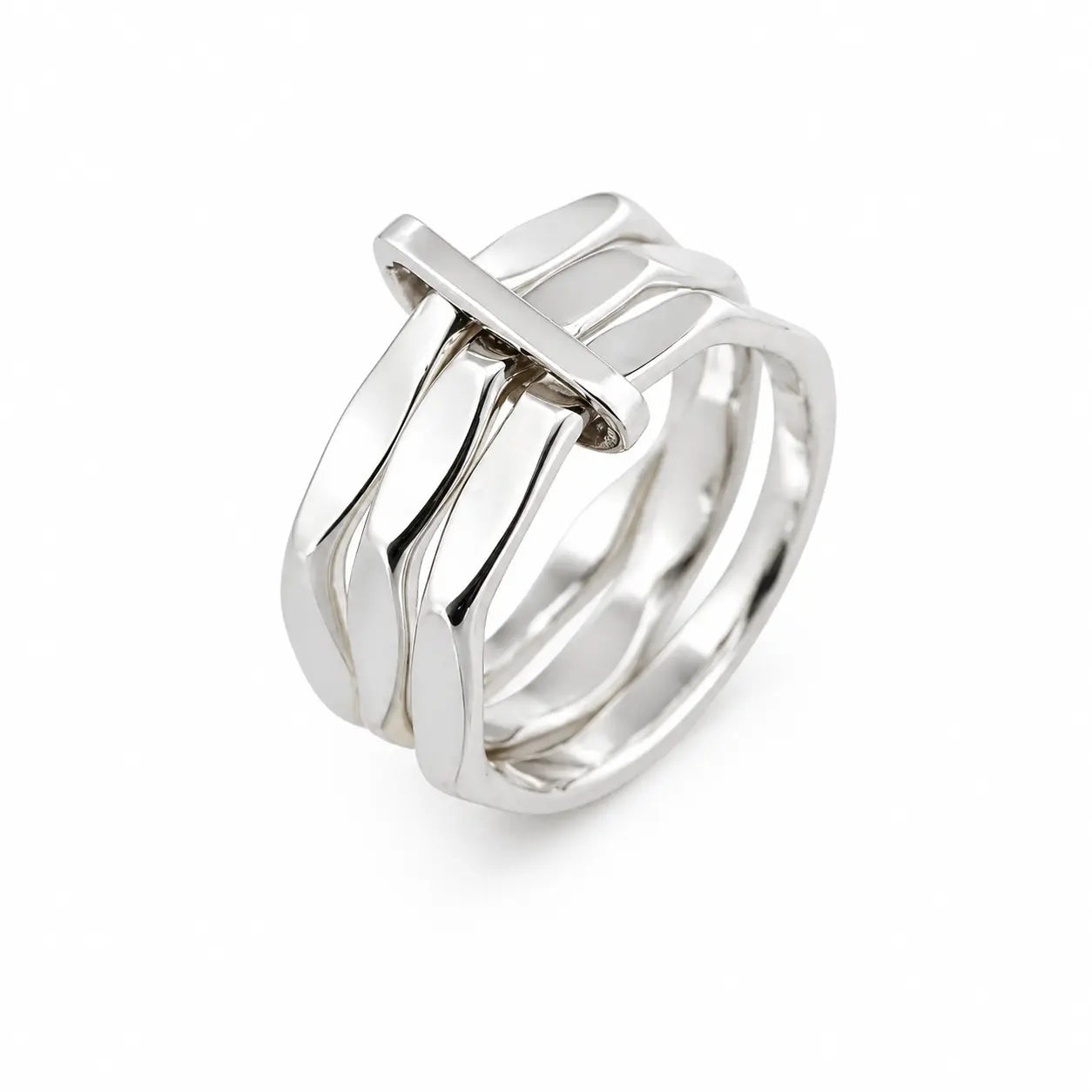 Bague Géraldine en argent Adrien Moniquet
