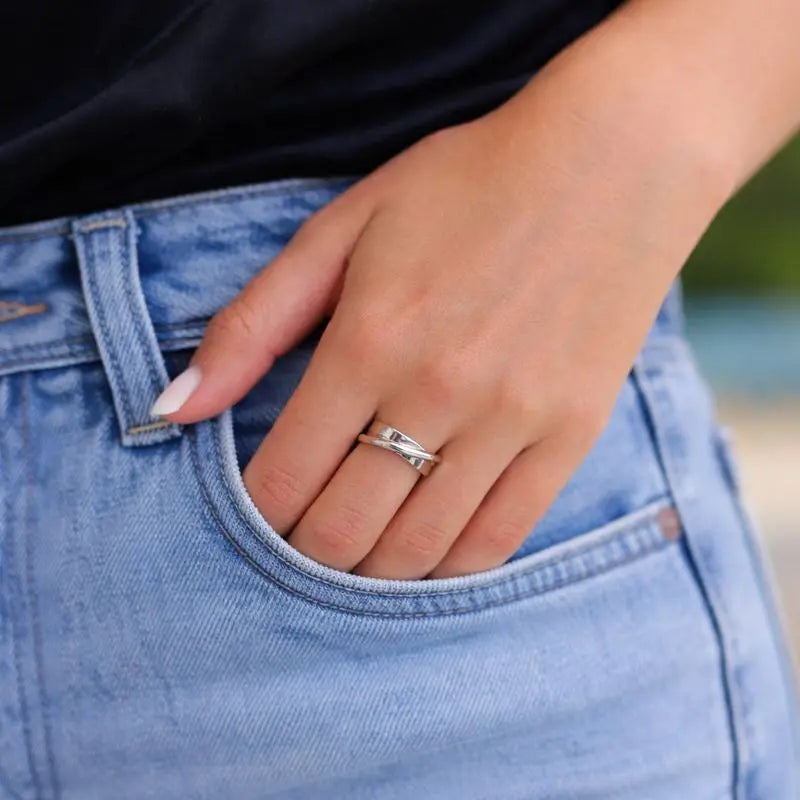Bague Juliette en argent Adrien Moniquet