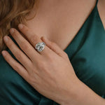Bague Justine en argent Adrien Moniquet