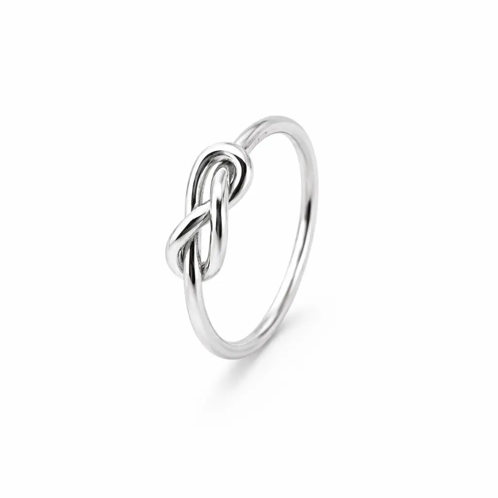 Bague Lacs d’Amour en argent Adrien Moniquet