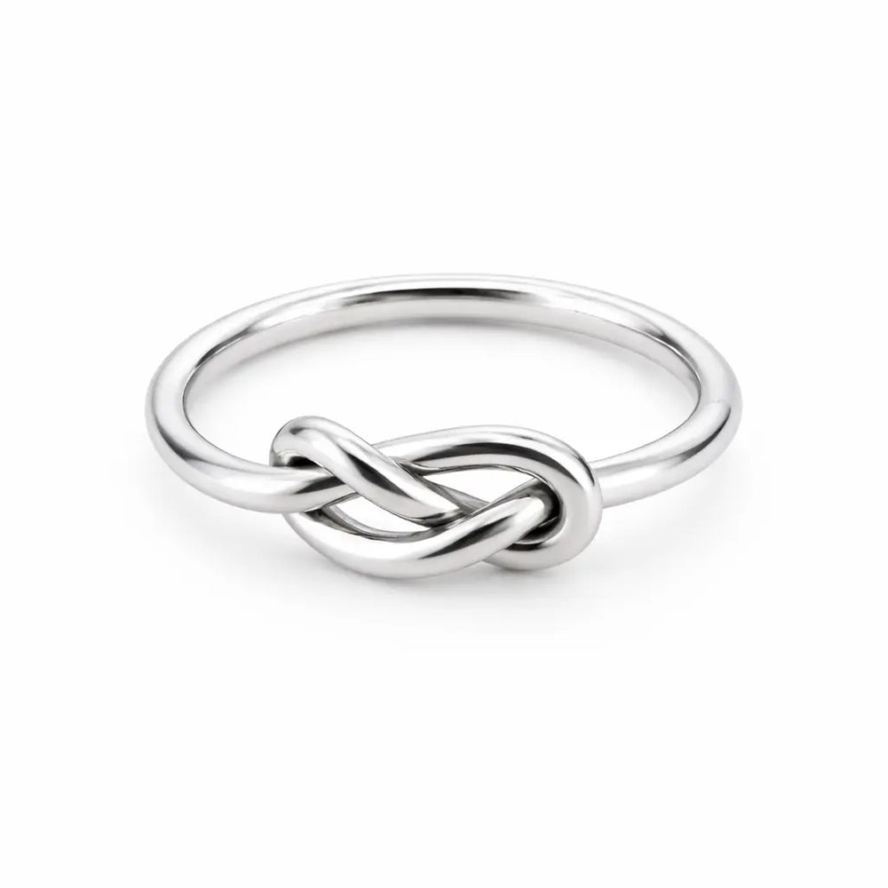 Bague Lacs d’Amour en argent Adrien Moniquet