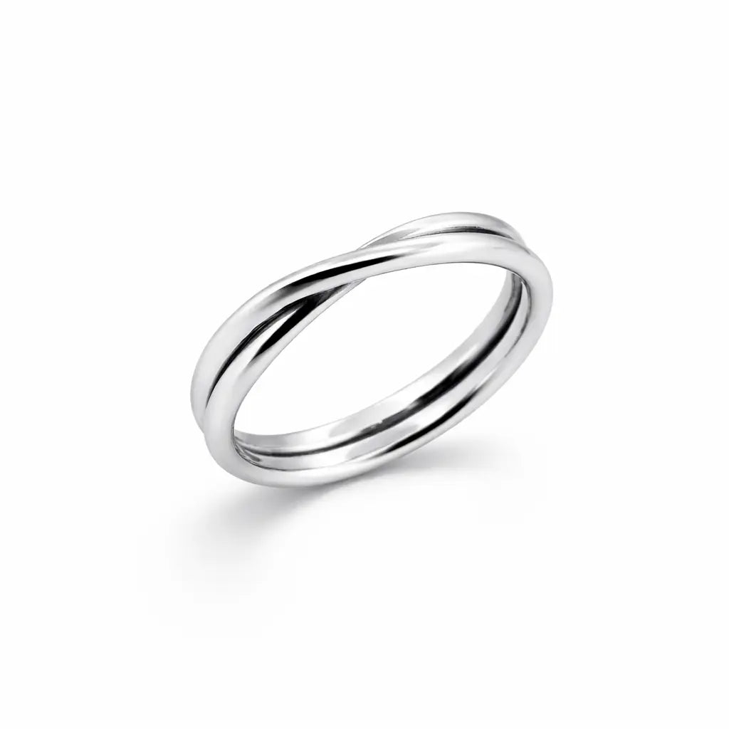 Bague Romane en argent Adrien Moniquet