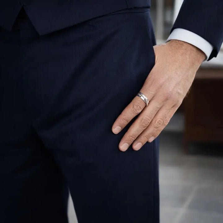 Bague Roméo en argent Adrien Moniquet