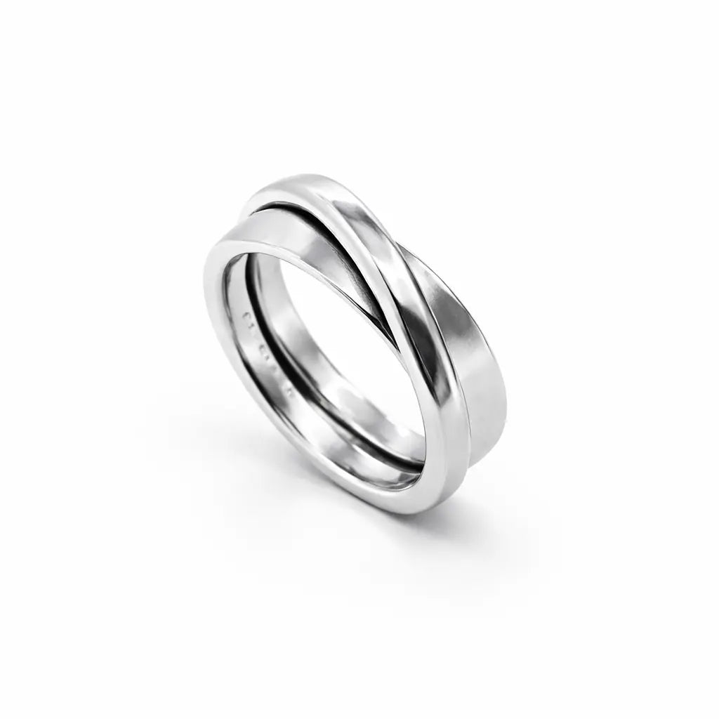 Bague Roméo en argent Adrien Moniquet