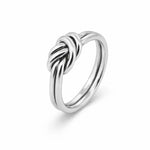 Bague Rose en argent Adrien Moniquet