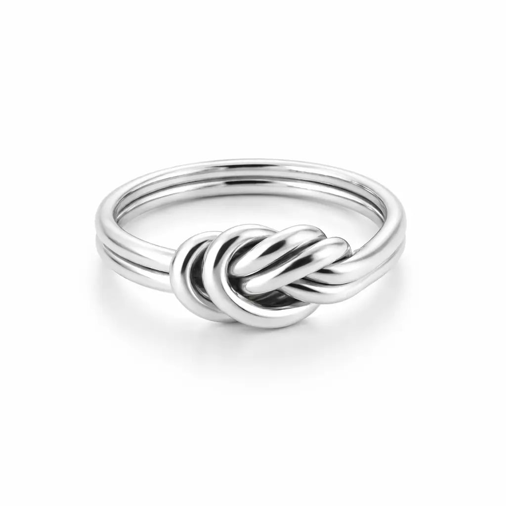 Bague Rose en argent Adrien Moniquet