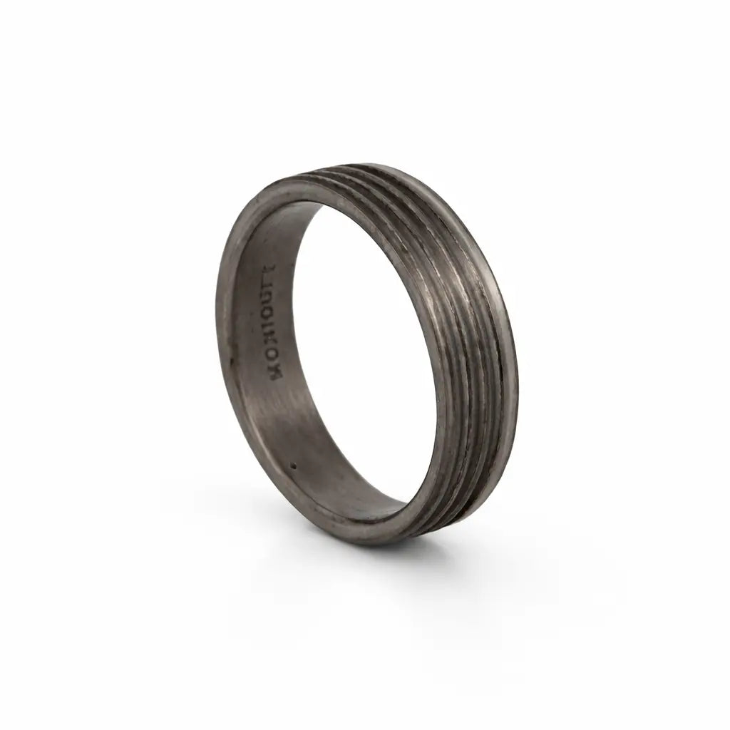 Bague Rune en titane Adrien Moniquet