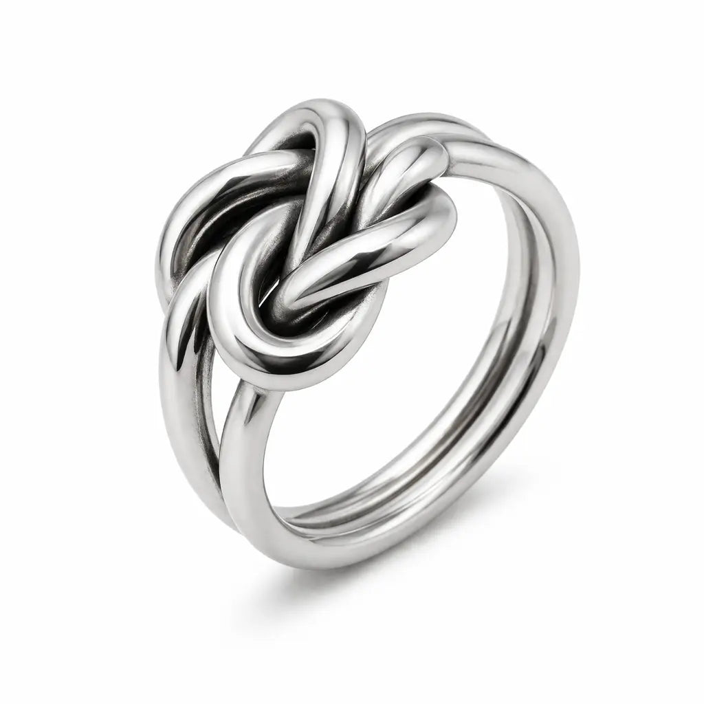 Bague Toi & Moi en argent Adrien Moniquet