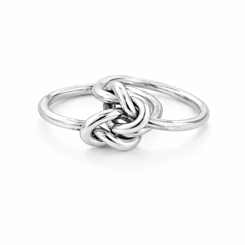 Bague Toi & Moi en argent-version fine Adrien Moniquet