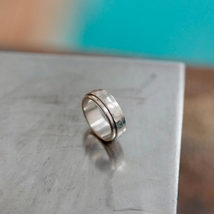 Bague Tournante Atlas Titane Adrien Moniquet