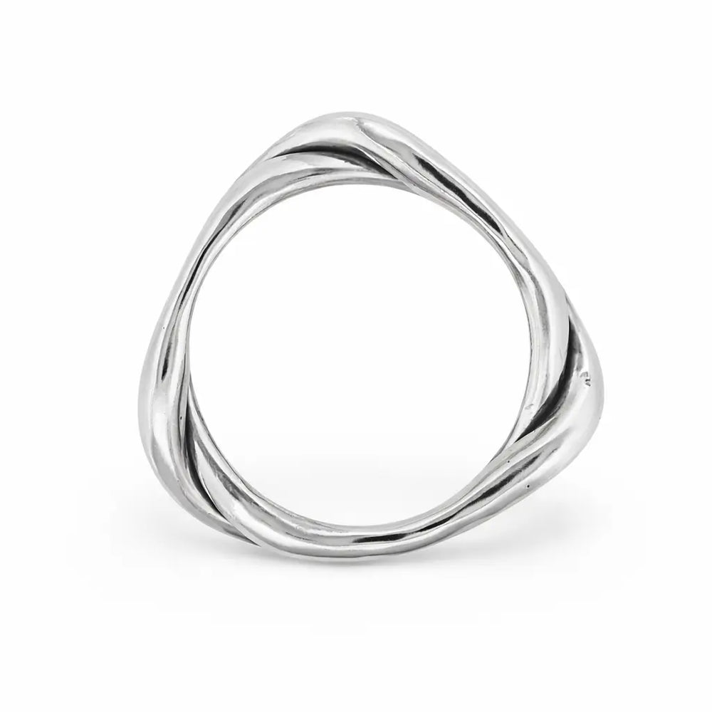 Bague Trinity en argent Adrien Moniquet