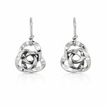 Boucles d’oreilles Borroméennes en argent Adrien Moniquet