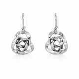 Boucles d’oreilles Borroméennes en argent Adrien Moniquet