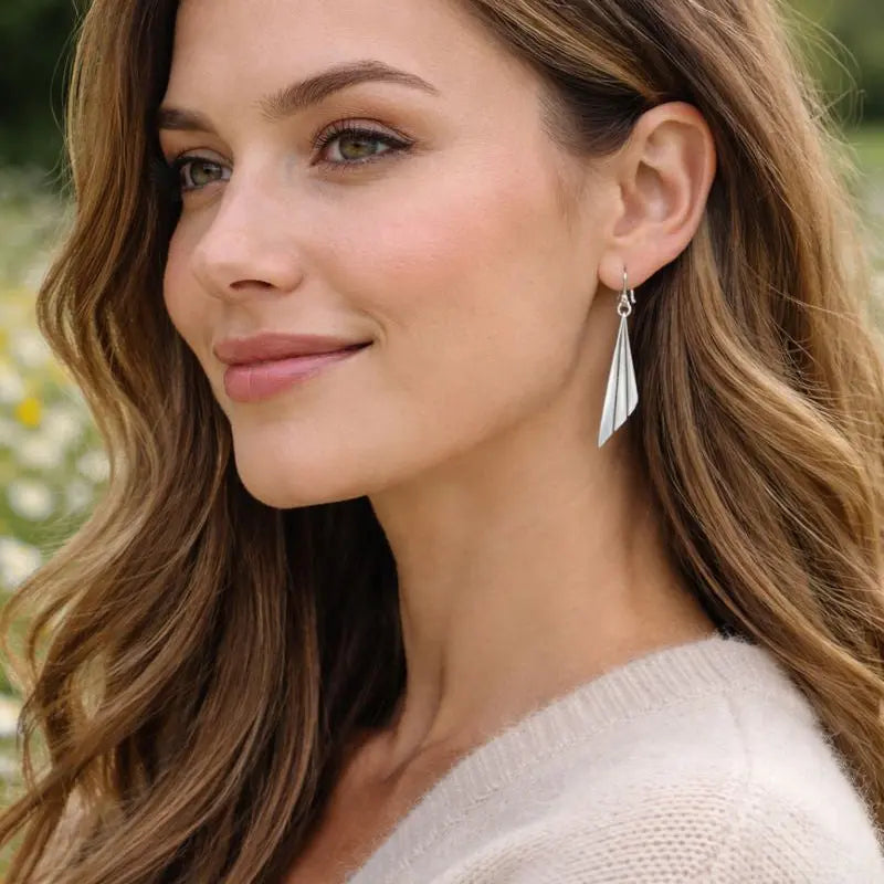 Boucles d’oreilles Cheyenne en argent Adrien Moniquet