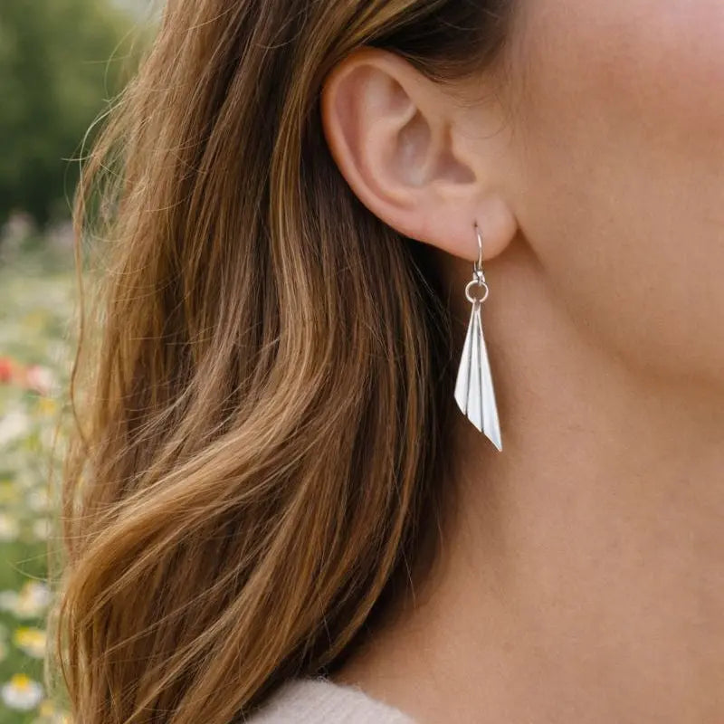 Boucles d’oreilles Cheyenne en argent Adrien Moniquet