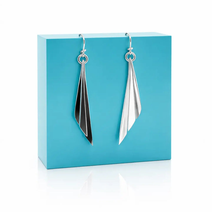 Boucles d’oreilles Cheyenne en argent Adrien Moniquet