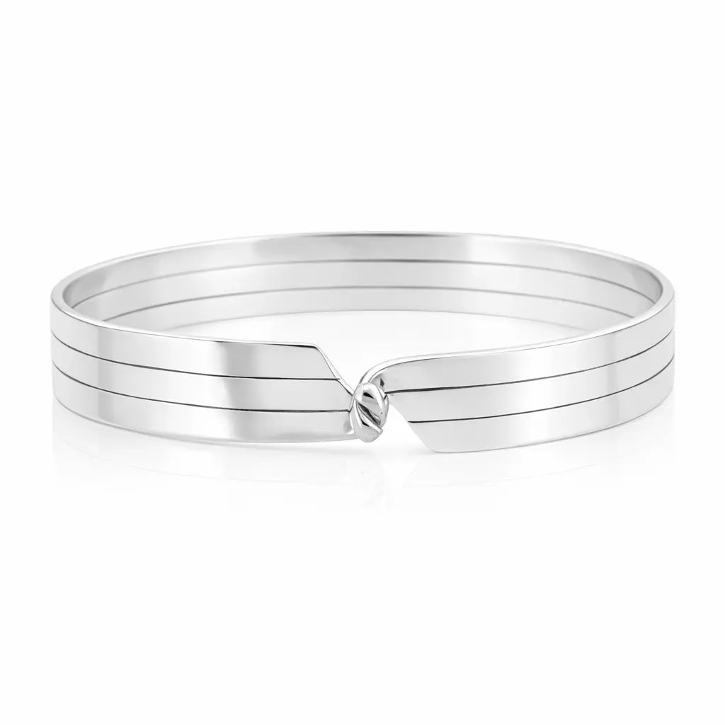 Bracelet Icare en argent Adrien Moniquet
