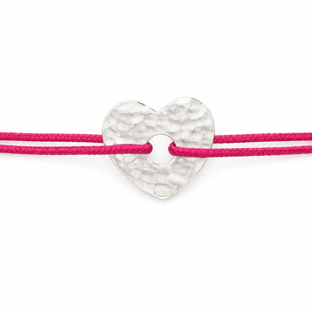 Bracelet cœur en argent massif – Cadeau Fête des Mères Adrien Moniquet