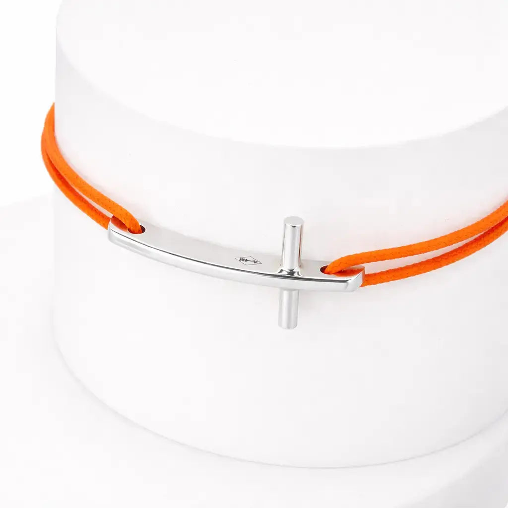 Bracelet croix en argent sur cordon-Paul (Copie) Adrien Moniquet