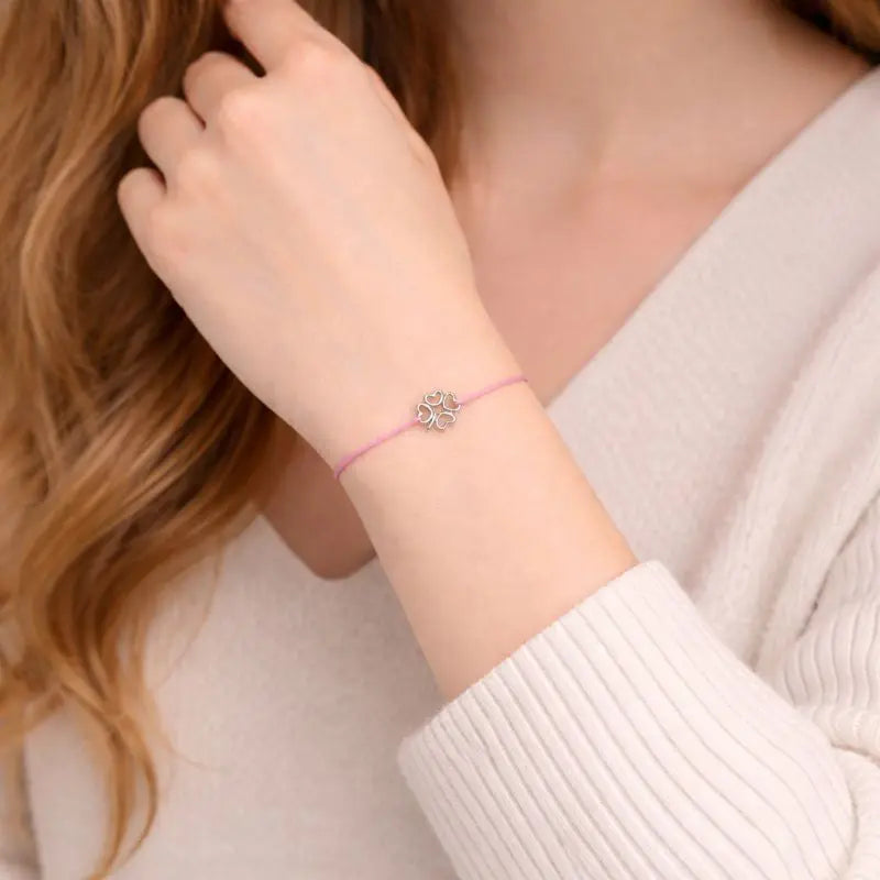 Cordon Porte-bonheur en argent Adrien Moniquet