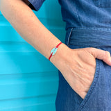 Bracelet Cordon Cigale en argent massif