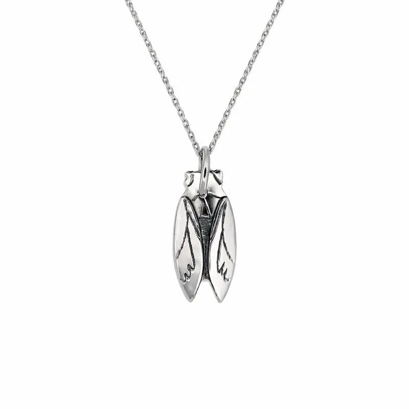 Pendentif Cigale en argent Adrien Moniquet