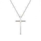 Pendentif Croix Minimaliste en Argent - Paul Adrien Moniquet