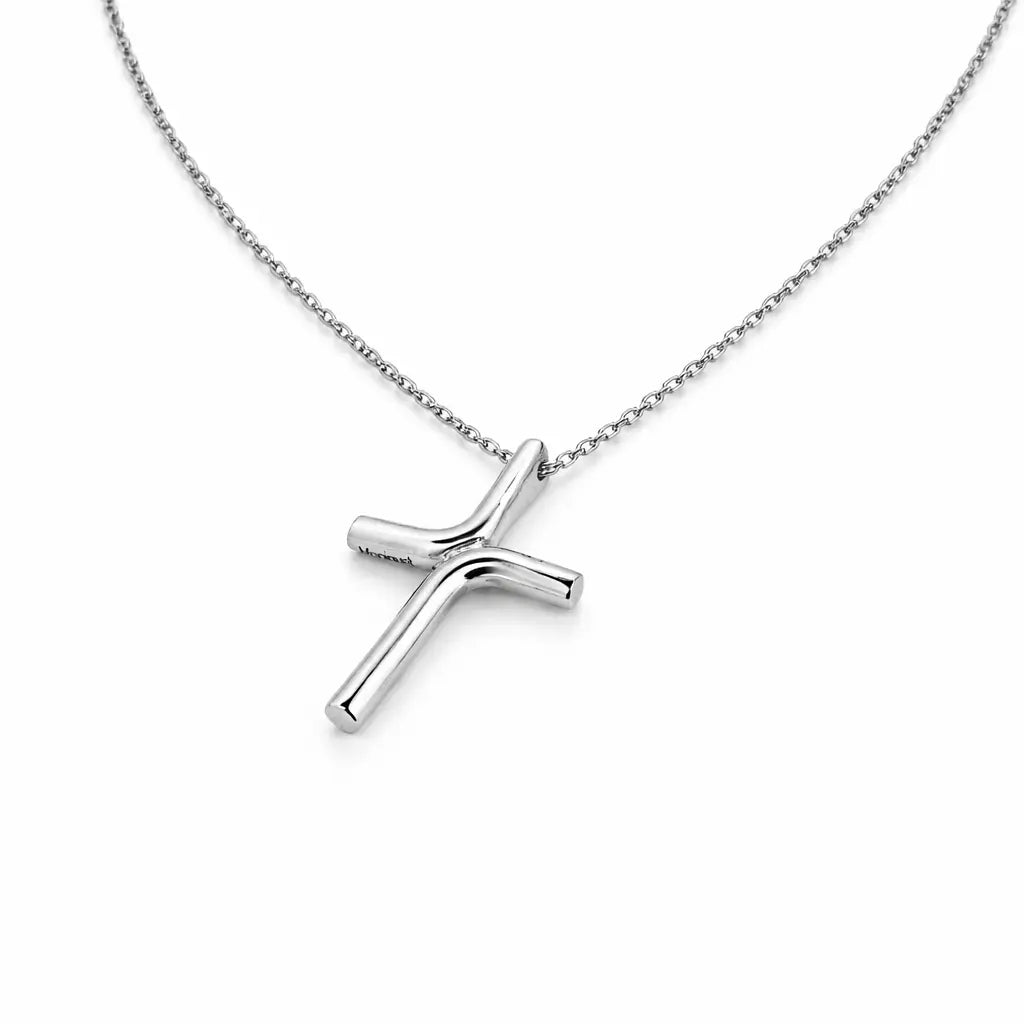 Pendentif Croix Robert en argent Adrien Moniquet