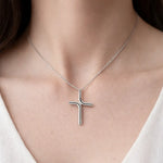 Pendentif Croix Robert en argent Adrien Moniquet