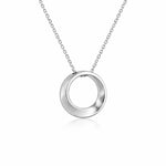 Pendentif Moebius en argent Adrien Moniquet