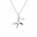 Pendentif branche d’olivier en argent Adrien Moniquet