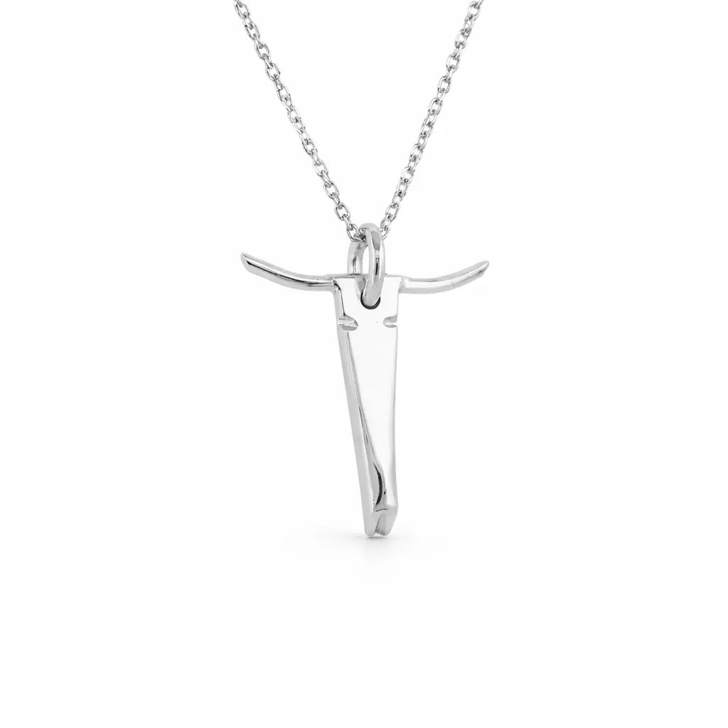 Pendentif taureau en argent Adrien Moniquet