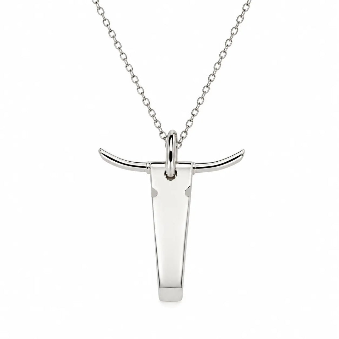 Pendentif taureau en argent Adrien Moniquet