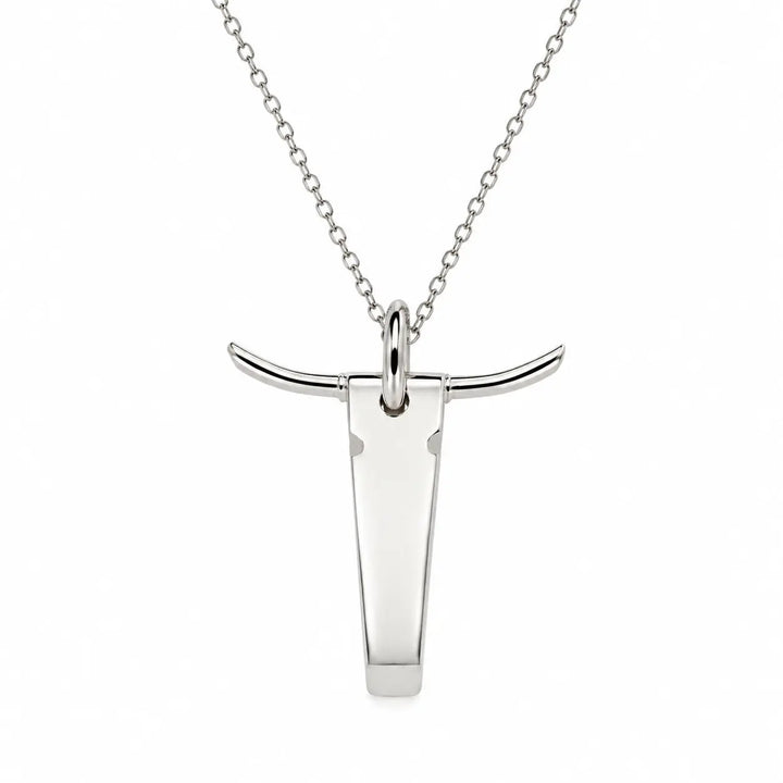 Pendentif taureau en argent Adrien Moniquet