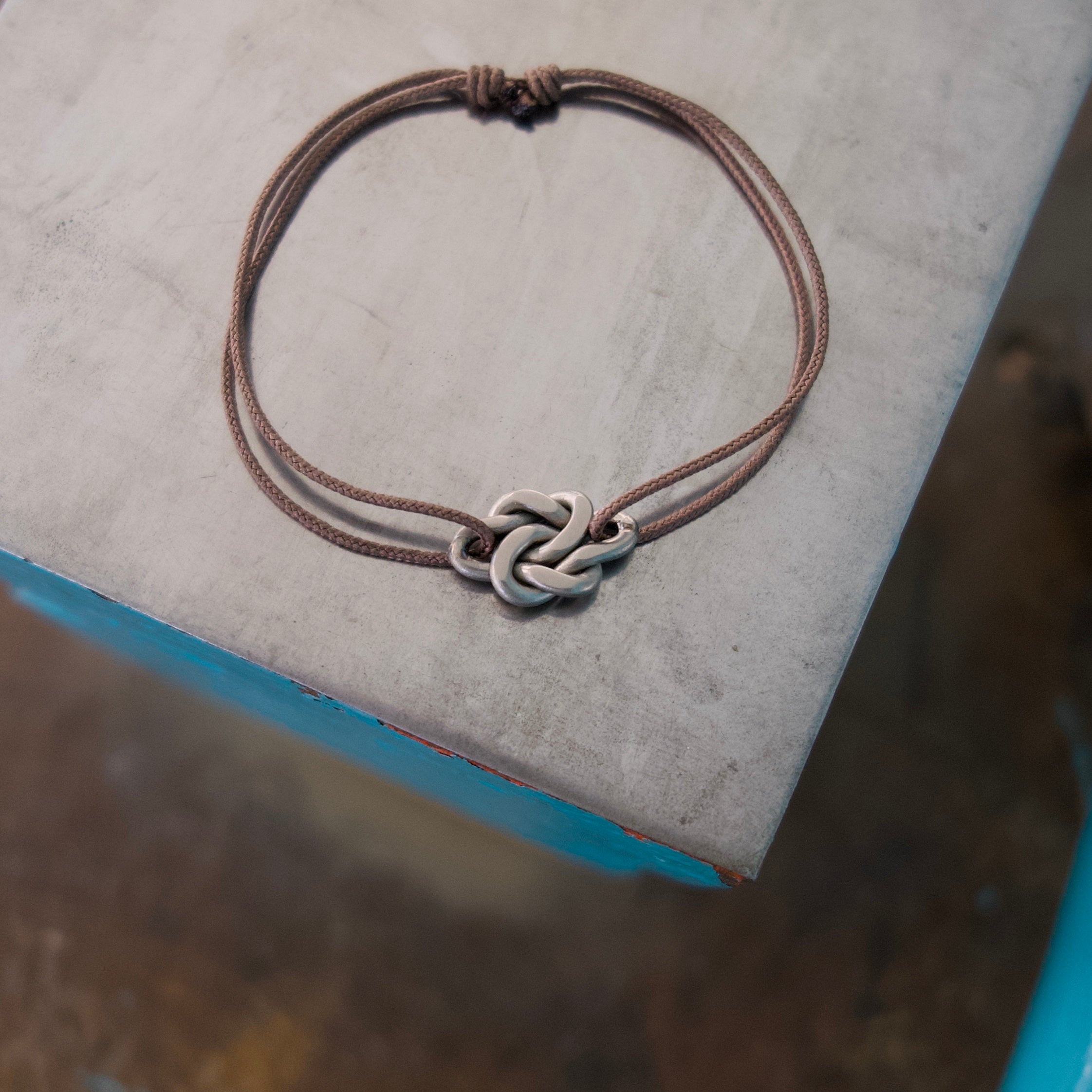Bracelet Cordon Toi & Moi en titane