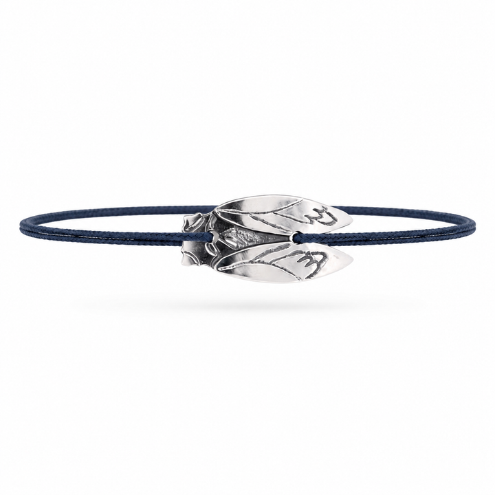 Cordon Cigale en argent