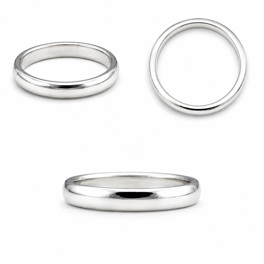 Bague Paris en argent massif